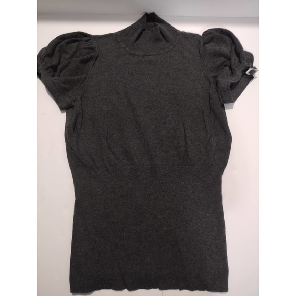 Express Desing Studio Womens Sweater Gray Size L Mock Neck - Picture 6 of 6